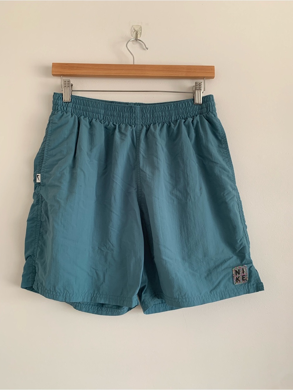 Nike size medium teal baggy shorts